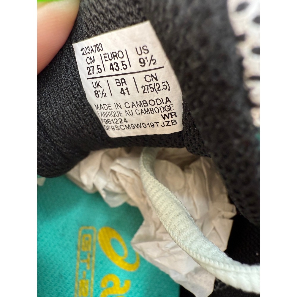 ASICS GT 2160 Pale Mint Golden‎ Yellow Running Sneakers Mens 9.5 Womens 11 New - Picture 4 of 9